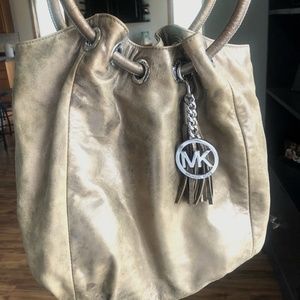 Michale Kors Metallic Shoulder Bag